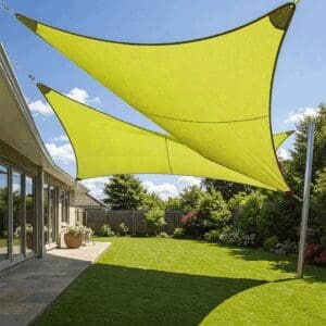 4.24m asymmetric triangle shade sail