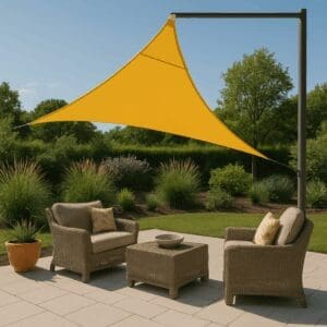 4.95m asymmetric triangle shade sail