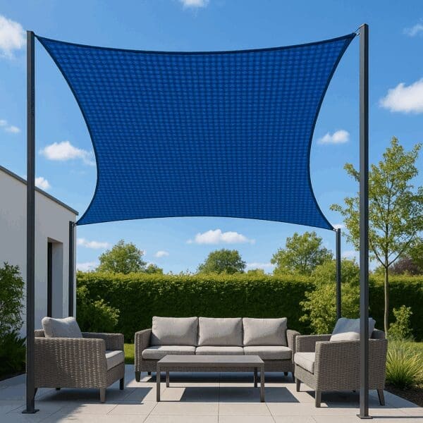 Premium Waterproof Shade Sails, 3m wide, perfect for outdoor spaces