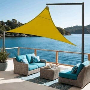 Premium Waterproof Right Angle Triangle Shade Sail