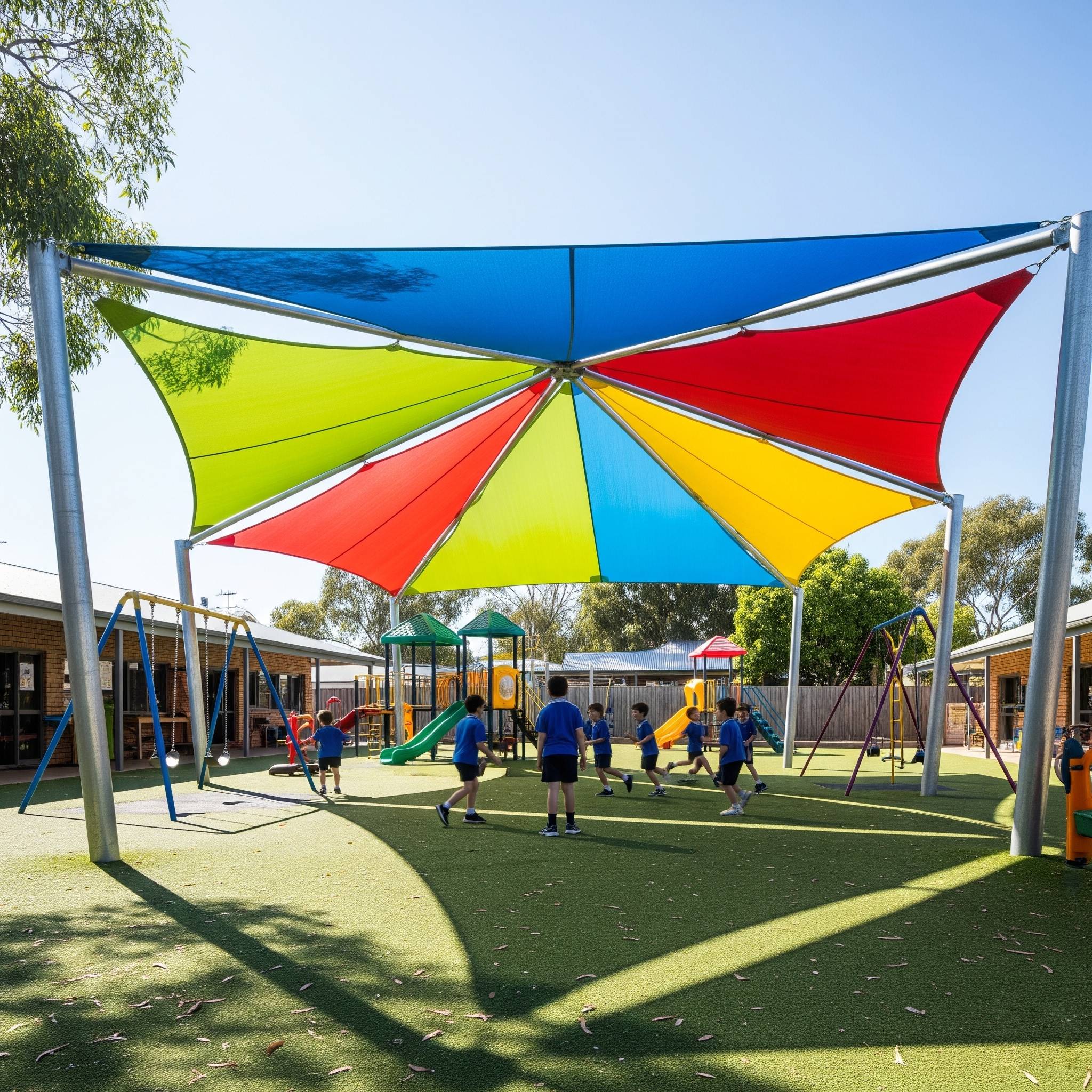 School Shade sail