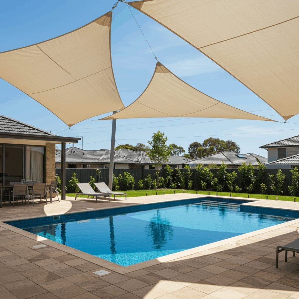 Swimming Pool Shade Sails in Australia