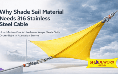 Why Shade Sail Material Needs 316 Stainless Steel Cable?